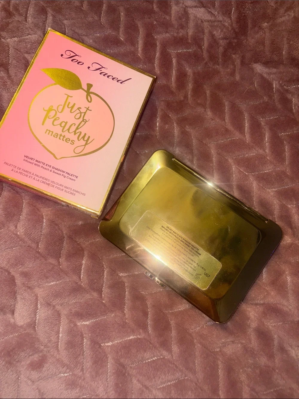 Too Faced Just Peachy Mattes Shadow Palette - Pink Peach